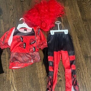 Disney Red and Black Kids Costume Set